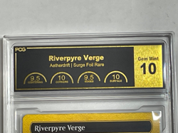Graded GEM MINT MTG Riverpyre Verge First-Place Foil Aetherdrift PCG 10 Magic - Image 5