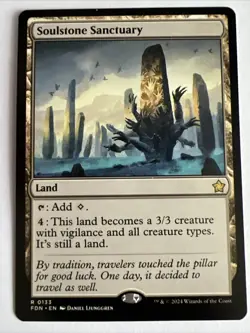 MTG ~ Soulstone Sanctuary ~ Foundations ~ Near Mint ~ Rare - Image 1