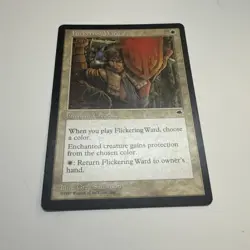 Flickering Ward Tempest 1997 Regular LP Magic The Gathering MTG - Image 1