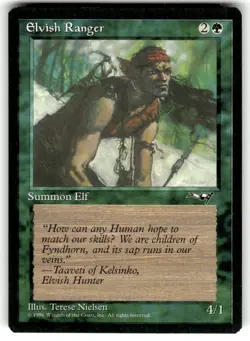 Elvish Ranger (Male) Alliances Regular MTG NM - Image 1