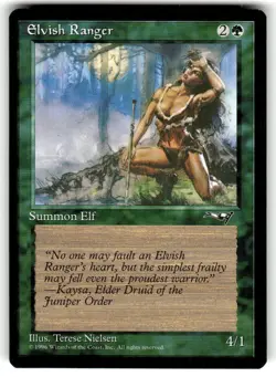 Elvish Ranger (Female Alliances Regular MTG NM - Image 1