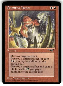Primitive Justice Alliances Regular MTG NM - Image 1