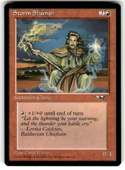 Storm Shaman (Male) Alliances Regular MTG NM - Image 1