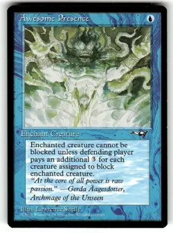Awesome Presence (Creature Facing) [Alliances] MTG NM - Image 1