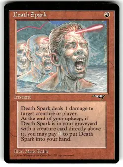 Death Spark Alliances Regular MTG NM - Image 1