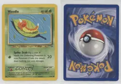 Weedle Pokemon Neo Discovery #70 2001 17dm - Image 3