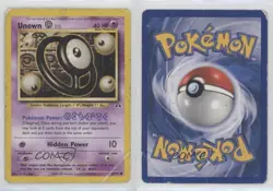 Unown (O) Pokemon Neo Discovery #69 2001 1fh4 - Image 3