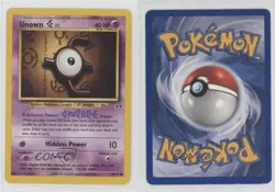 Unown (E) Pokemon Neo Discovery #67 2001 04qn - Image 3