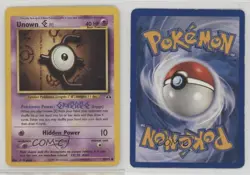 Unown (E) Pokemon Neo Discovery #67 2001 17dm - Image 3