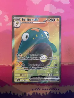 Pokemon Card Bellibolt ex 237/193 Ultra Rare Paldea Evolved Near Mint - Image 1