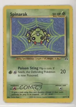 Spinarak Pokemon Neo Discovery #64 2001 00eu - Image 1