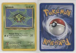 Spinarak Pokemon Neo Discovery #64 2001 00eu - Image 3