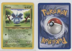 Pineco Pokemon Neo Discovery #61 2001 17t2 - Image 3