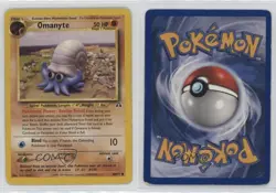 Omanyte Pokemon Neo Discovery #60 2001 2f4 - Image 3