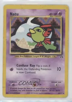 Natu Pokemon Neo Discovery #59 2001 1fh4 - Image 1