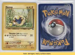 Mareep Pokemon Neo Discovery #58 2001 READ 1v4 - Image 3