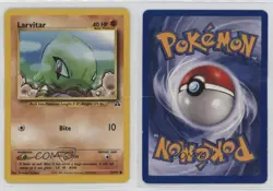 Larvitar Pokemon Neo Discovery #57 2001 0wq1 - Image 3
