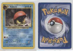 Kabuto Pokemon Neo Discovery #56 2001 0zo4 - Image 3