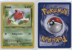 Hoppip Pokemon Neo Discovery #55 2001 0jf5 - Image 3