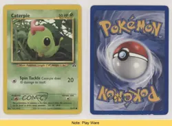 Caterpie Pokemon Neo Discovery #53 2001 READ 0f8 - Image 3