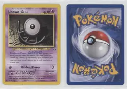 Unown (U) Pokemon Neo Discovery #51 2001 10cj - Image 3