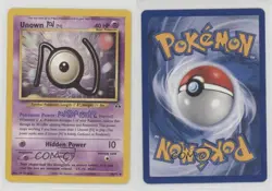 Unown (N) Pokemon eo Discovery #50 2001 1fe2 - Image 3