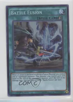 Super Rare - Battle Fusion 1st Ed. YuGiOh Enforcers #FUEN-EN056 00jz - Image 1