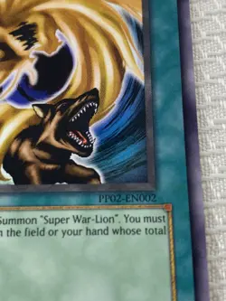 YUGIOH! WAR-LION RITUAL PP02-EN002 SUPER RARE! VERY HARD TO FIND! - Image 4