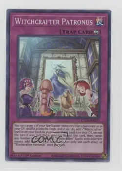 Witchcrafter Patronus 1st Ed. YuGiOh Eternity Code #ETCO-EN077 00jz - Image 1