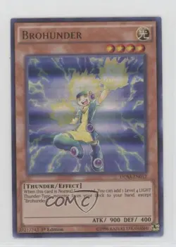 Brohunder (UR) YuGiOh Duelist Saga 1st Edition #DUSA-EN012 00jz - Image 1