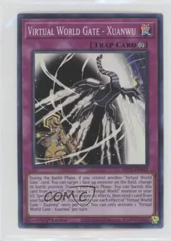 Virtual World Gate - Xuanwu 1st Ed. YuGiOh Tin of the Pharaoh's Gods 02l5 - Image 1