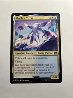 Absolute Virtue - FINAL FANTASY MTG Plus Bonus Card!!! - Image 2