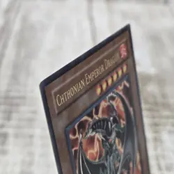 Yugioh Chthonian Emperor Dragon TAEV-EN019 Ultimate Rare 1st Ed LP - Image 2
