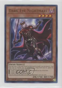 Dark Eye Nightmare 1st Ed. YuGiOh Tin of the Pharaoh's Gods #MP22-EN072 02l5 - Image 1