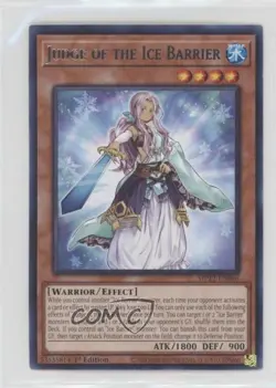 Judge of the Ice Barrier 1st Ed. YuGiOh Tin Pharaoh's Gods #MP22-EN066 02l5 - Image 1