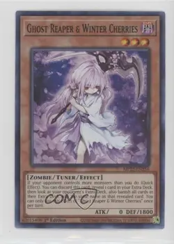 Ghost Reaper & Winter Cherries 1st Ed. YuGiOh Tin of the Pharaoh's Gods 02l5 - Image 1