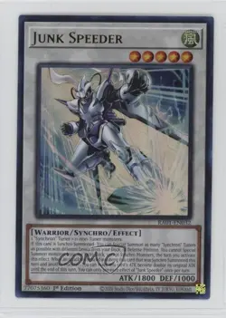 Junk Speeder 1st Ed. YuGiOh 25th Anniversary Rarity Collection #RA01-EN032 y0i - Image 1