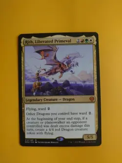 Rith, Liberated Primeval. DMU Mythic. Dragon Magic the Gathering Card. - Image 2