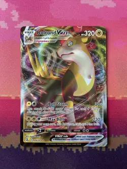 Pokemon Card Boltund VMAX 104/264 Ultra Rare Fusion Strike Near Mint - Image 1