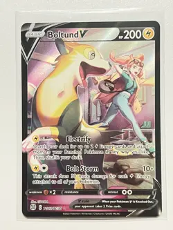 Pokemon Card Boltund V TG13/TG30 Trainer Gallery Brilliant Stars Near Mint - Image 1