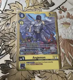 Digimon Card Game Angemon Limited Foil EX9-026 Versus Monsters - Image 1