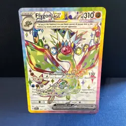 Flygon ex 222/191 Sv08: Surging Sparks Holo Ultra Rare NM Pokemon Card 2024 - Image 1