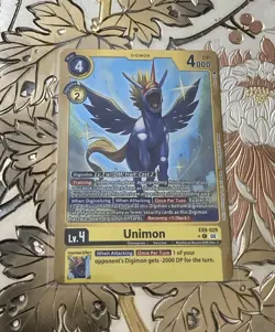 Digimon Card Game Unimon Limited Foil EX9-029 Versus Monsters - Image 1