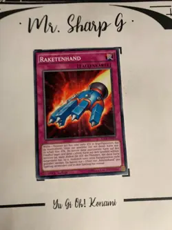 RAKETENHAND - 1. AUFLAGE RATE-DE093 DEUTSCH Yu-Gi-Oh! CARD COMMON KONAMI - Image 2