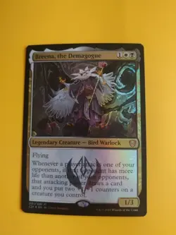 Breena, the demagogue - foil 001/081 Mythic Bird Walrock. MTG Card. C21 - Image 1
