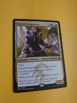 Surrak Dragonclaw. KTK Mythic Warrior Magic the Gathering Card. - Image 3