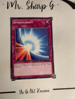 SPIEGELKRAFT - 1. AUFLAGE SDMY-DE037 DEUTSCH Yu-Gi-Oh! CARD COMMON KONAMI GAME - Image 3