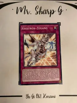 KRISTRON-ZUGANG - 1.AUFLAGE INOV-DE071 DEUTSCH Yu-Gi-Oh! CARD COMMON KONAMI - Image 2