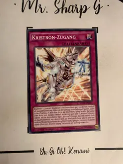 KRISTRON-ZUGANG - 1.AUFLAGE INOV-DE071 DEUTSCH Yu-Gi-Oh! CARD COMMON KONAMI - Image 3