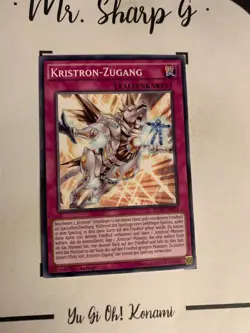 KRISTRON-ZUGANG - 1.AUFLAGE INOV-DE071 DEUTSCH Yu-Gi-Oh! CARD COMMON KONAMI - Image 4